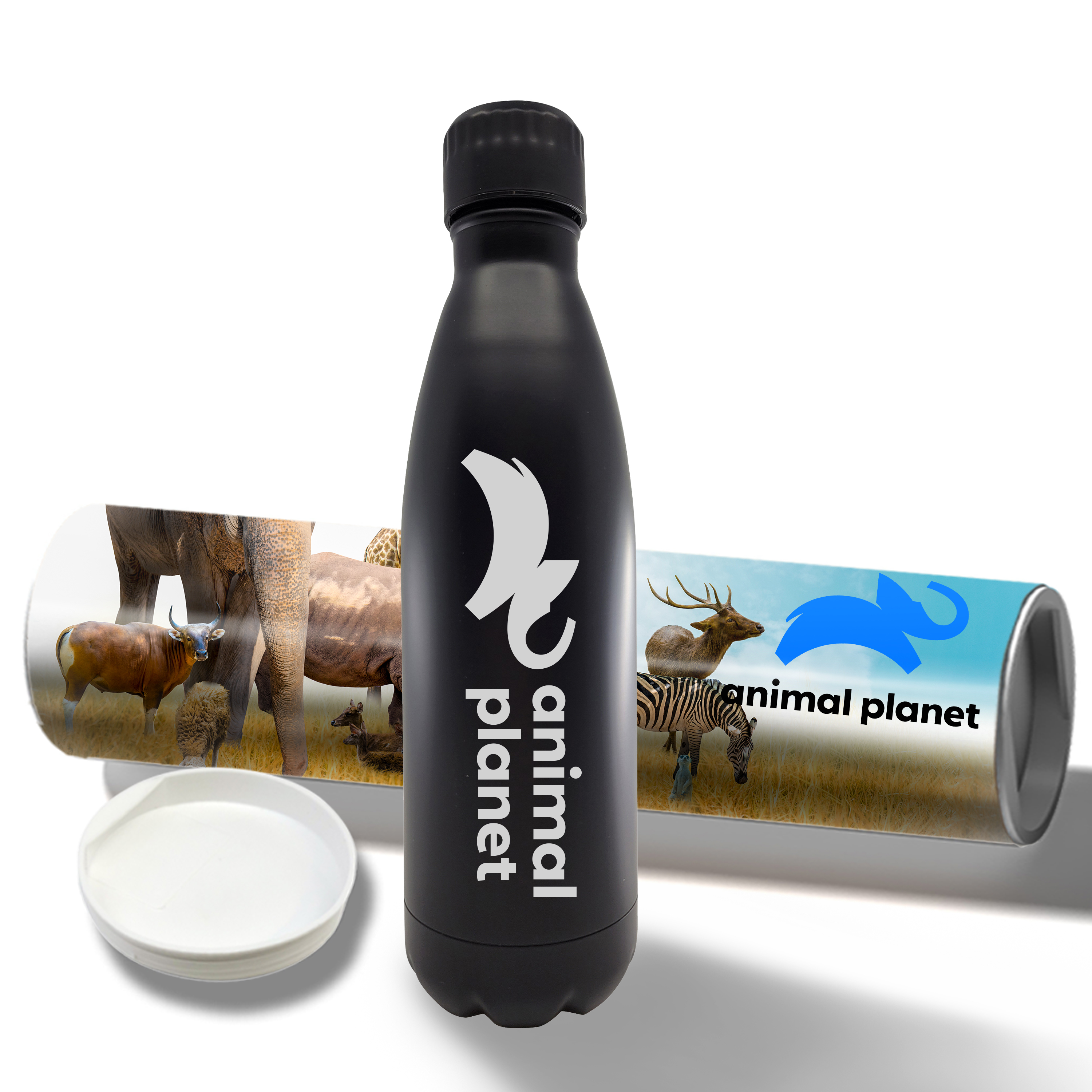 Antimicrobial 17 oz Stainless Steel Bottle With Shipping Tube